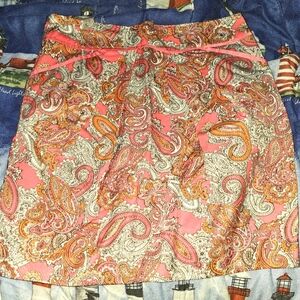 🪩 H&M Pretty Paisley Skirt 10